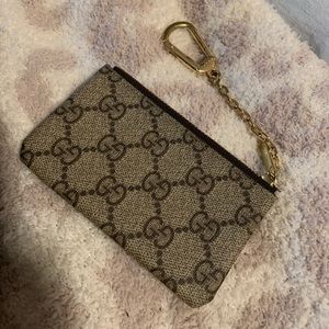 Gucci key chain wallet